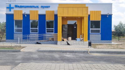 Новый медпункт открылся в Жамбылской области