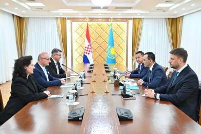 Cпикер Сената встретился с министром иностранных и европейских дел Хорватии