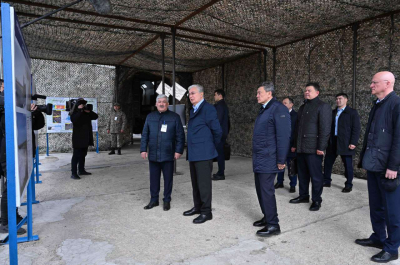 Президент осмотрел Петропавловский гидроузел