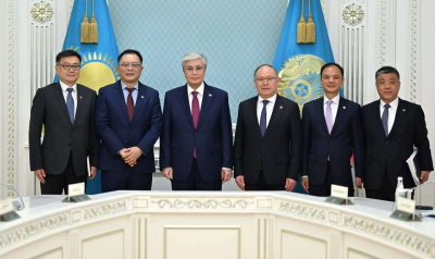 Президент провел встречу с председателем совета директоров CITIC Group