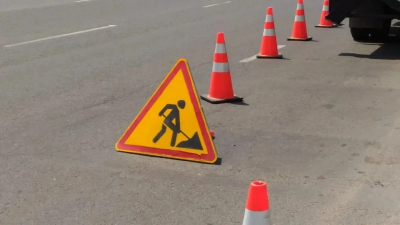 Дорожные работы: участок проспекта Кабанбай батыра перекрыт в Астане